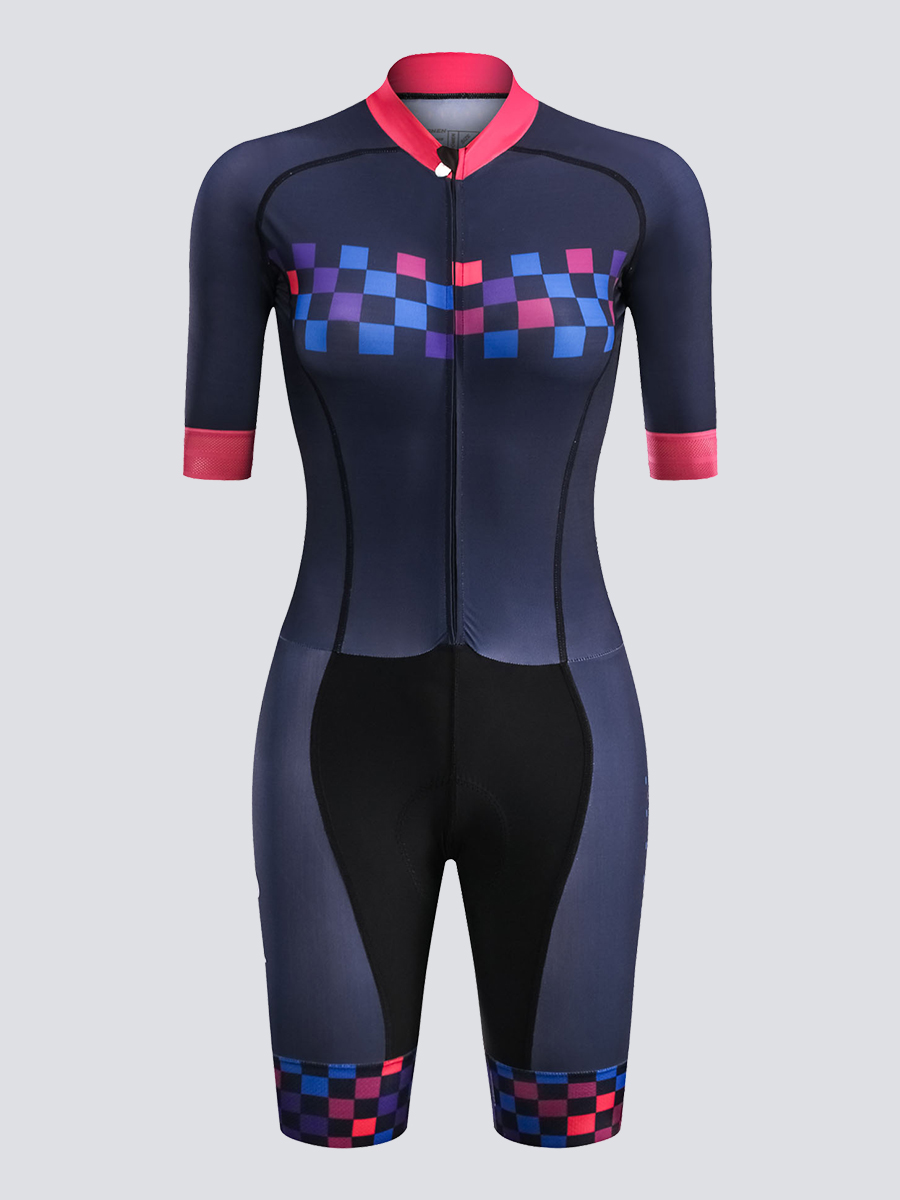 Women's Short Sleeves Cycling Jersey Suit DN180829
