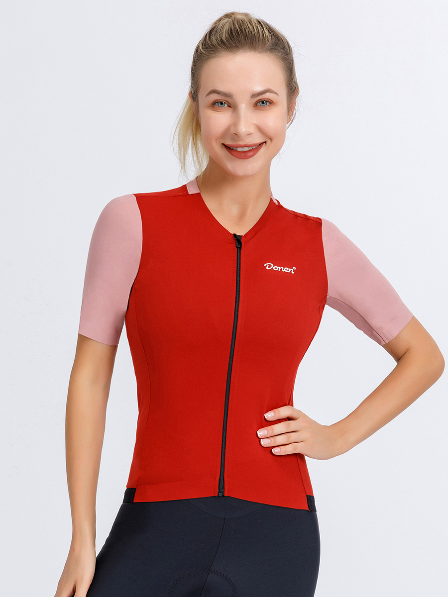 Women's Short Sleeves Cycling Jersey DN21-FZS001